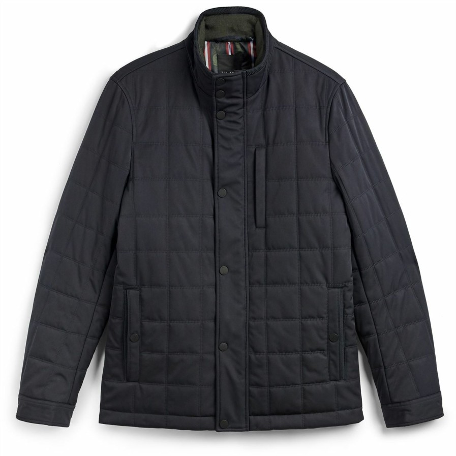 Women Ted Baker | Ted Baker Ted Baker Trent Jacket For Coats & Jackets Colour Navy