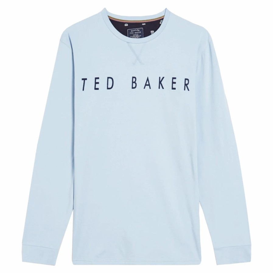 Men Ted Baker | Ted Baker Pyjama Box Gift Set For Pyjamas Colour Bl1-400