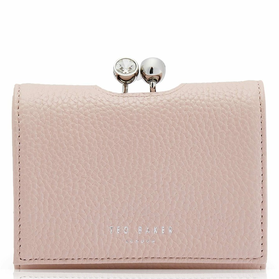 Bags & Luggage Ted Baker | Ted Baker Ted Maciey Crystal Top Bobble Purse For Purses Colour Pale Pink