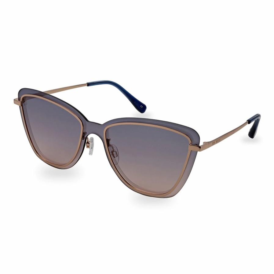 Accessories Ted Baker | Ted Baker Ted Baker 1582 400 For Ladies' Sunglasses Colour Rose Gold