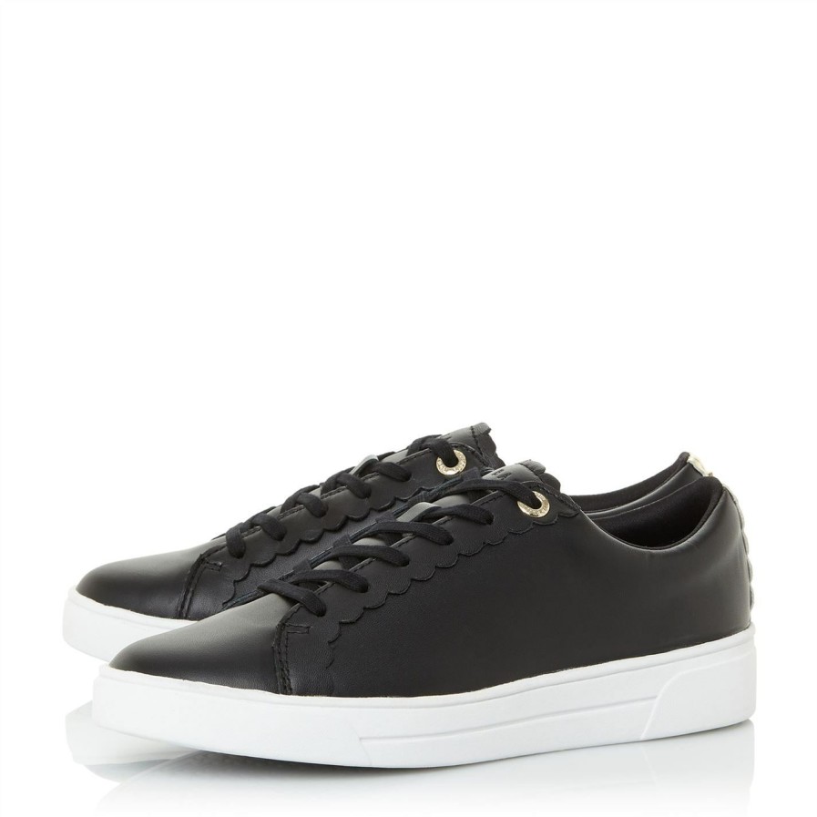 Shoes & Boots Ted Baker | Ted Baker Ted Tillys Trainers For Women'S Trainers Colour Black484