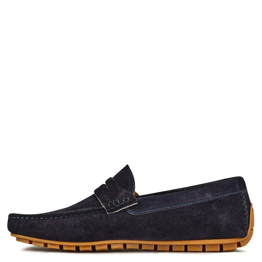 Shoes & Boots Ted Baker | Ted Baker Allbert Loafers For Men'S Shoes Colour Navy