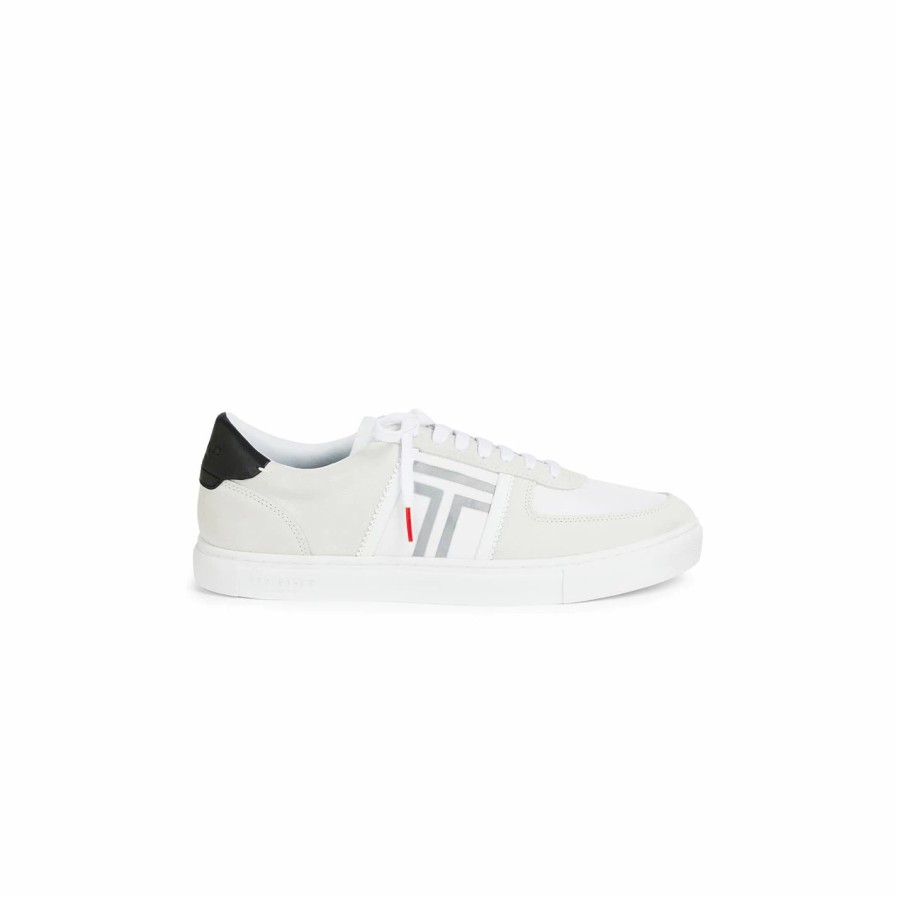 Shoes & Boots Ted Baker | Ted Baker Ted Laurol Aprn Sn22 For Men'S Trainers Colour White