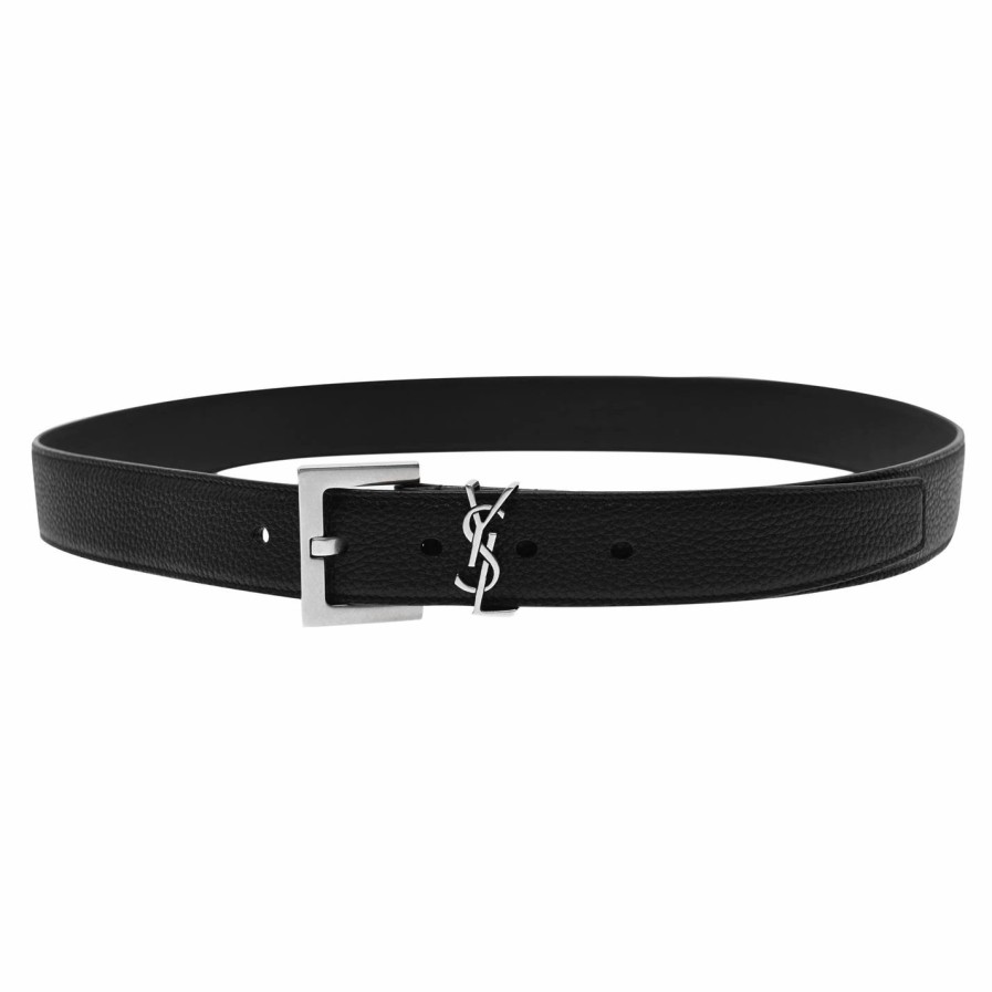 Accessories Ted Baker | Ted Baker Monogram Belt For Men'S Belts Colour Black