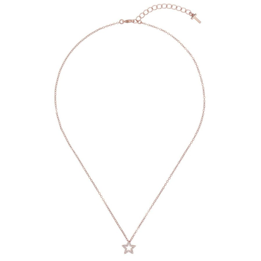 Accessories Ted Baker | Ted Baker Taylorh Twinkle Star Pendant For Necklaces Colour Rose Gold