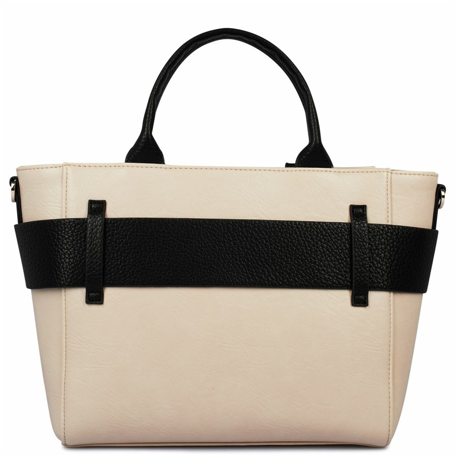 Bags & Luggage Ted Baker | Ted Baker Jimsa Bow Pu Crossbody Bag For Handbags Colour Cream