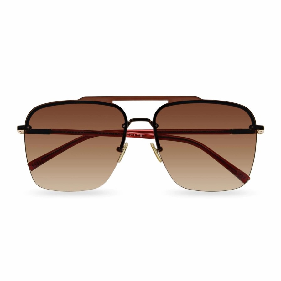 Accessories Ted Baker | Ted Baker Ted Kyran 200 Sn23 For Men'S Sunglasses Colour Burgundy