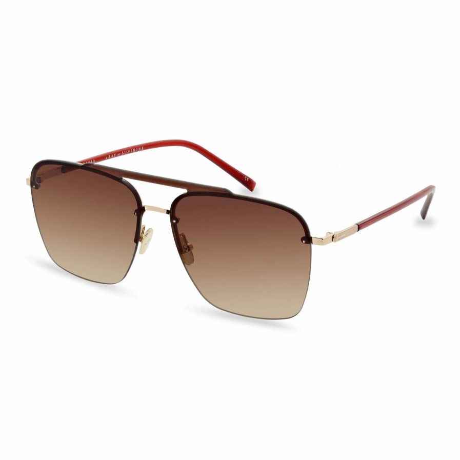 Accessories Ted Baker | Ted Baker Ted Kyran 200 Sn23 For Men'S Sunglasses Colour Burgundy