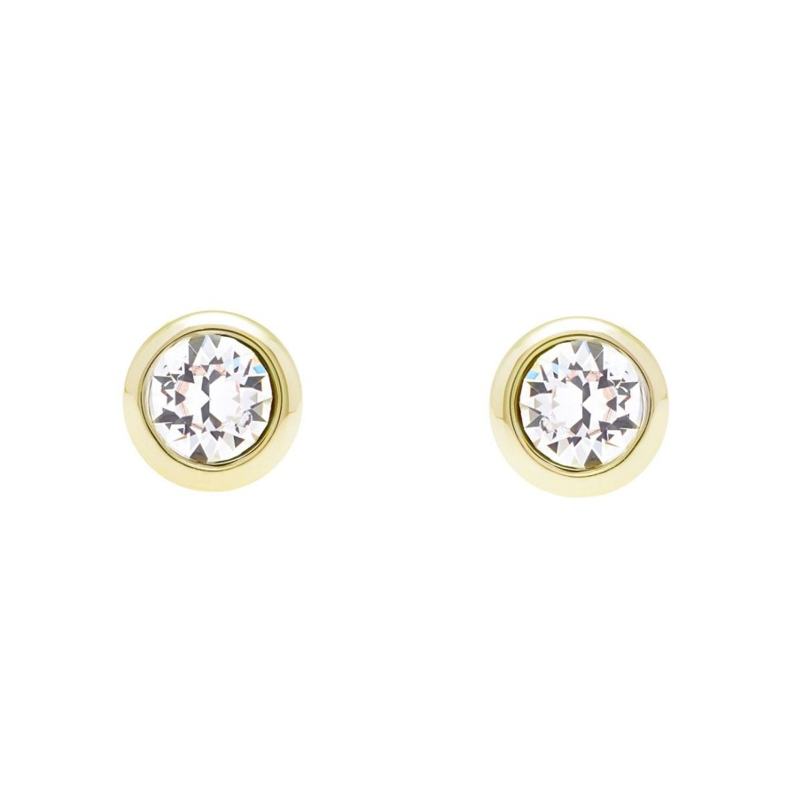 Accessories Ted Baker | Ted Baker Sinaa Crystal Stud Earrings For Earrings Colour Gold/Crystal