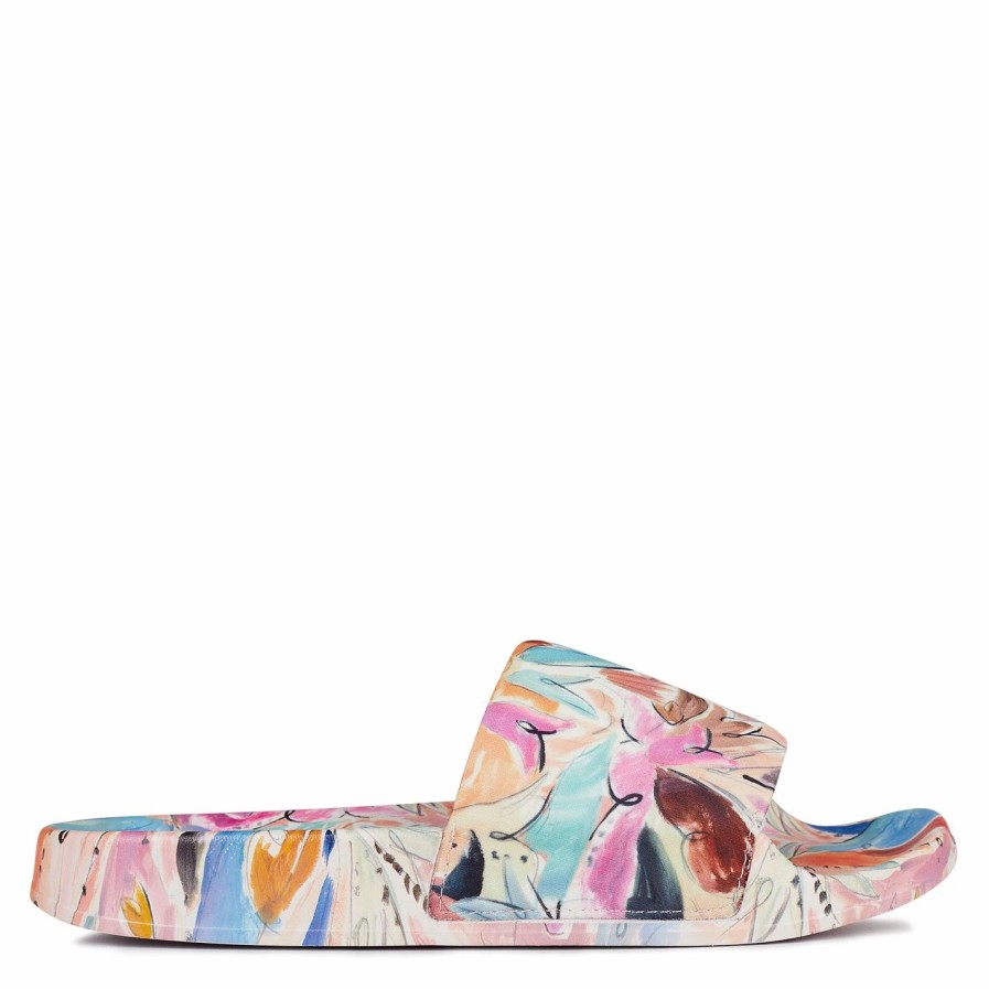 Sports & Fitness Ted Baker | Ted Baker Mellom Sliders For Pool Shoes Colour Multicol