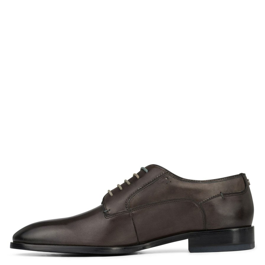 Shoes & Boots Ted Baker | Ted Baker Ted Gy Derby Shoe Sn99 For Men'S Shoes Colour Grey