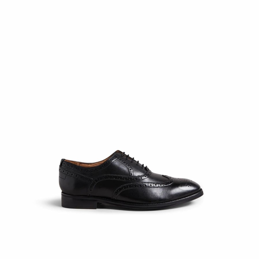 Shoes & Boots Ted Baker | Ted Baker Amaiss Brogue Shoes For Men'S Shoes Colour Black