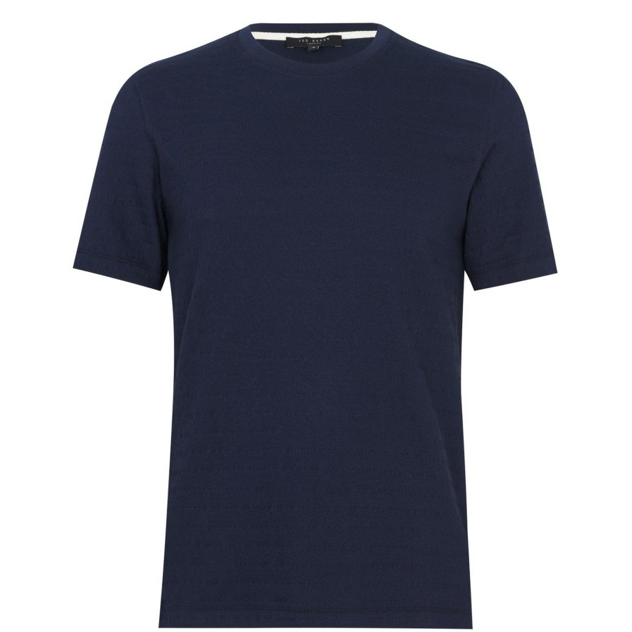 Men Ted Baker | Ted Baker King T-Shirt For T-Shirts Colour Navy