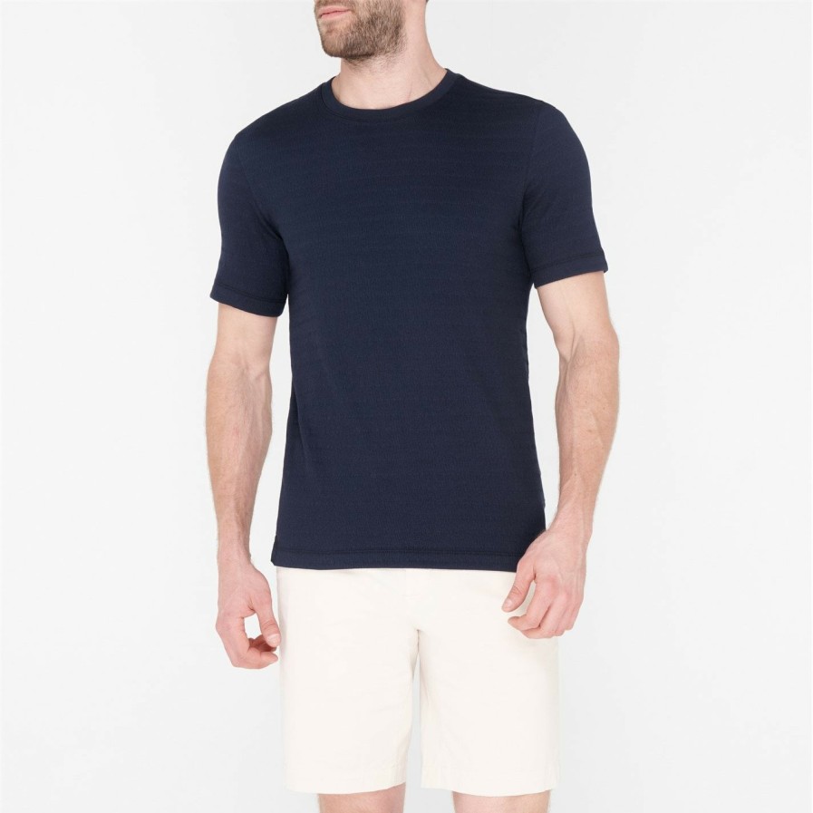 Men Ted Baker | Ted Baker King T-Shirt For T-Shirts Colour Navy