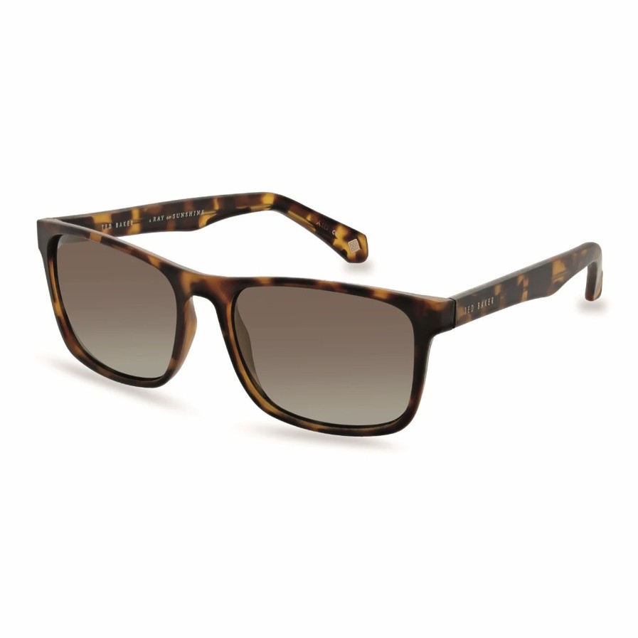 Accessories Ted Baker | Ted Baker Ted Lowe 173 23 For Men'S Sunglasses Colour Dk Tort