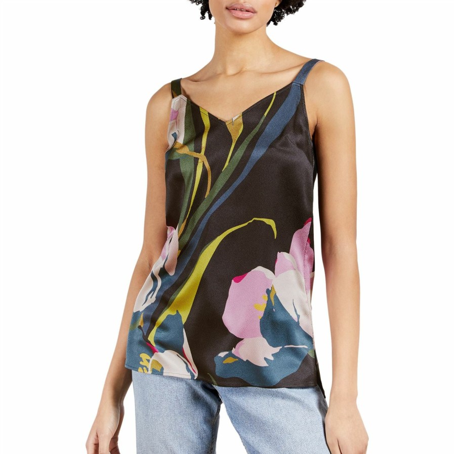 Women Ted Baker | Ted Baker Baylor Cami Top For Tops Colour Black