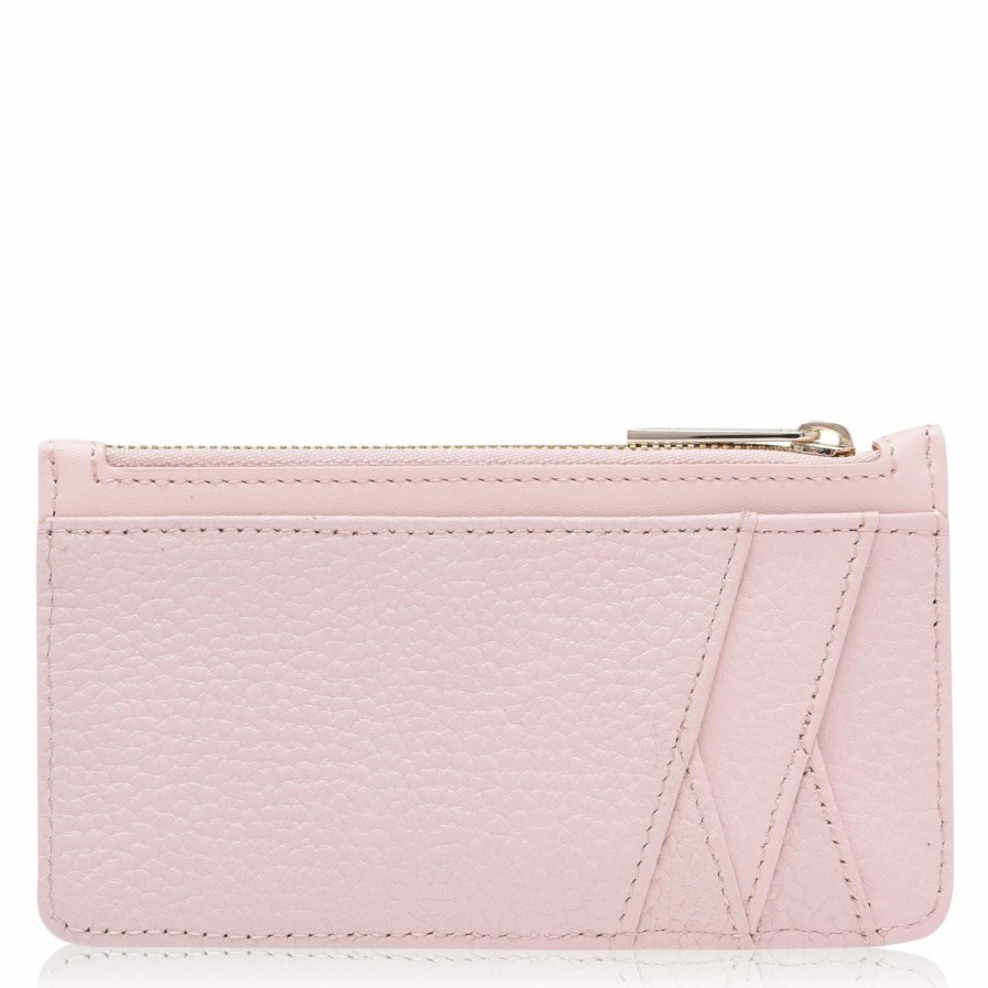 Bags & Luggage Ted Baker | Ted Baker Gerii Softleather Card Holder For Purses Colour Lt-Pink