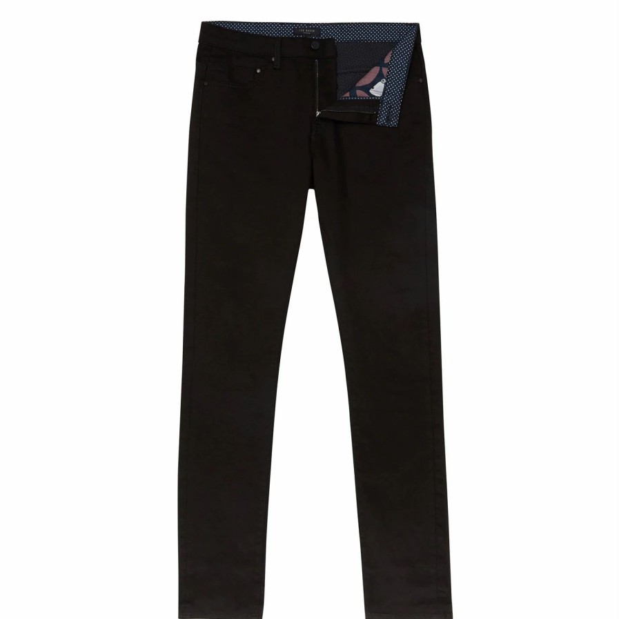 Women Ted Baker | Ted Baker Straight Fit Jeans For Jeans Colour Black