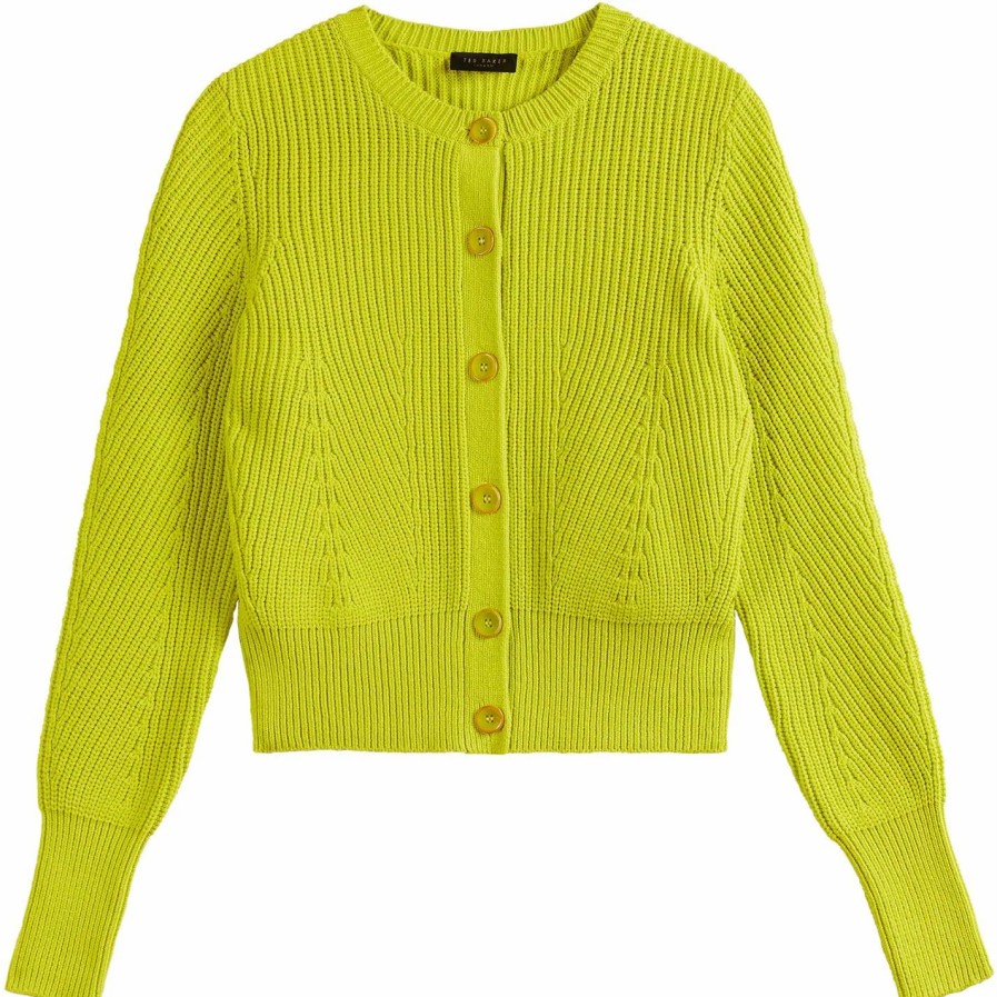 Women Ted Baker | Ted Baker Rocota Cardigan For Knitwear Colour Green