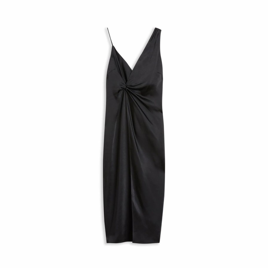 Women Ted Baker | Ted Baker Ted Baker Odellia Slip Dress Womens For Dresses Colour Black