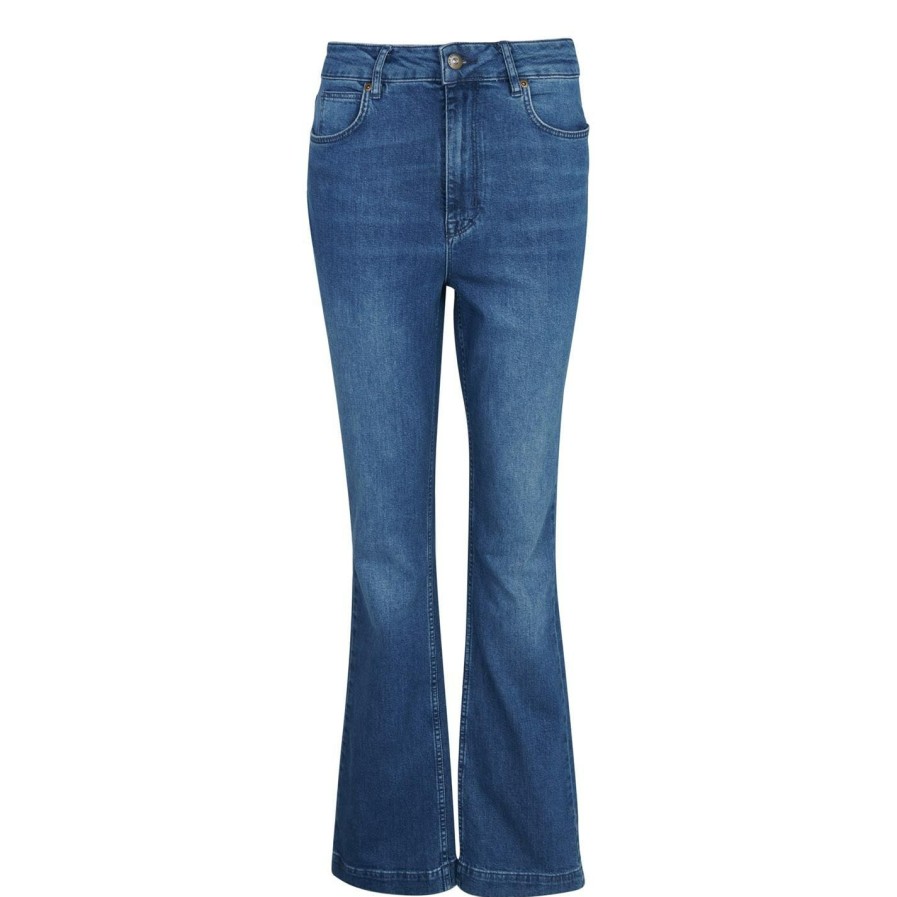 Women Ted Baker | Ted Baker Piamo Jeans For Jeans Colour Blue