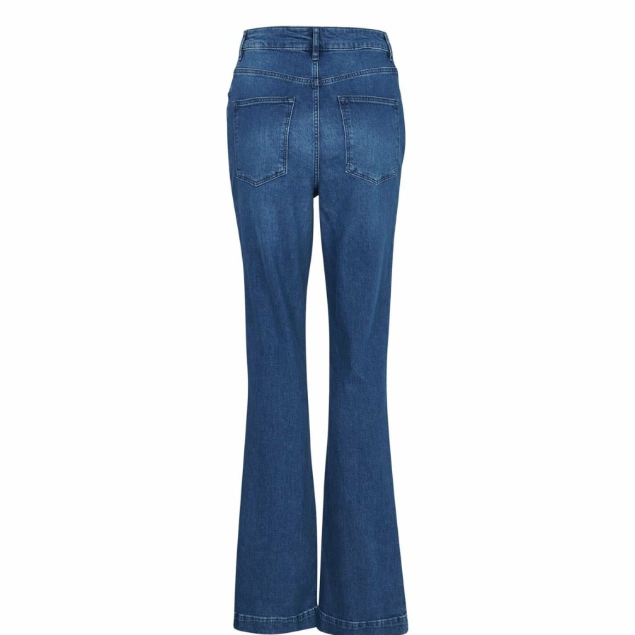 Women Ted Baker | Ted Baker Piamo Jeans For Jeans Colour Blue