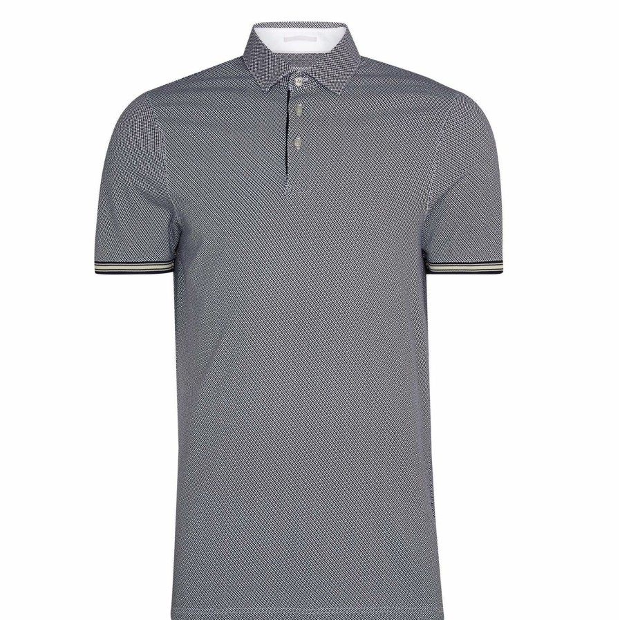 Men Ted Baker | Ted Baker Islanda Polo Shirt For Polo Shirts Colour Navy